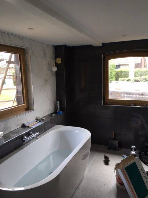 Rénovation d&#8217;une salle de bain à HEKEN près de Mulhouse Guebwiller 11